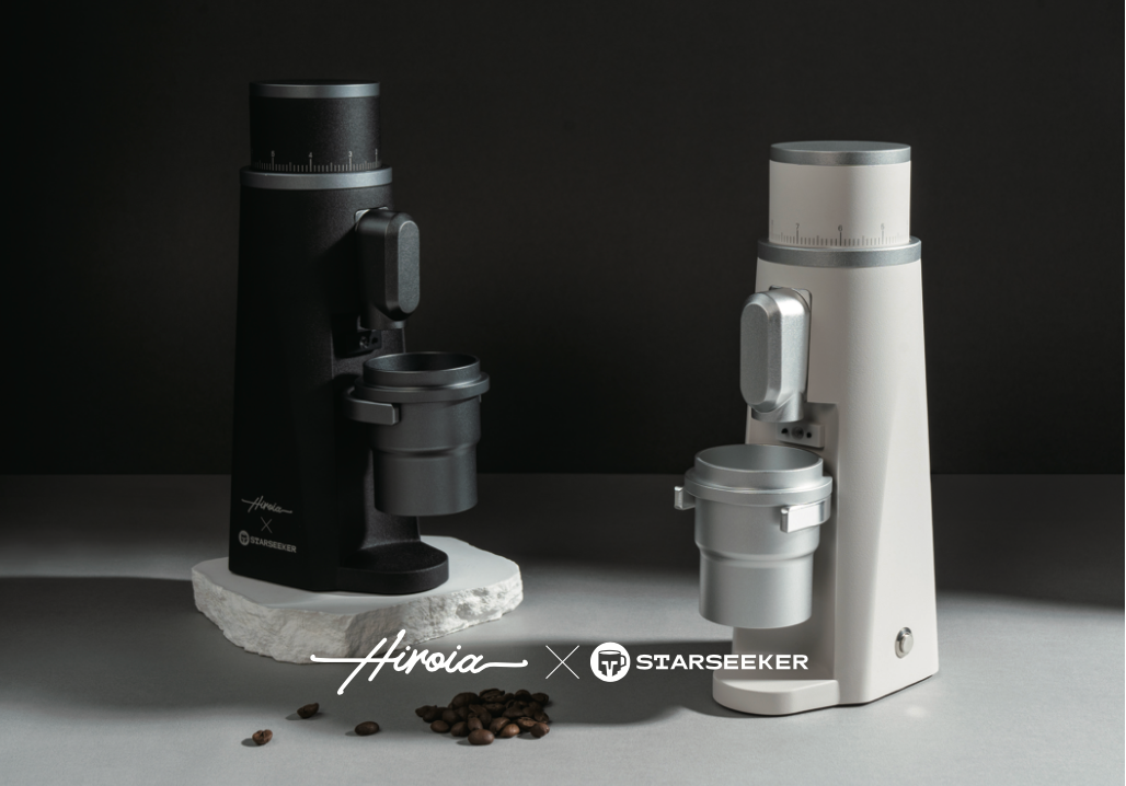 Edge Titanium Precision Burr Coffee Grinder | Hiroia